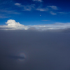 sky and moon and brocken spectre