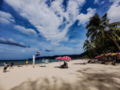 patong beach in the morning