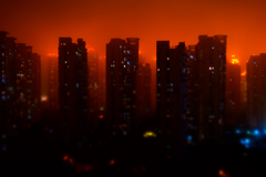 burning night