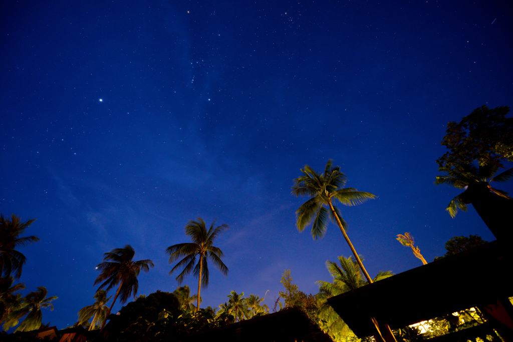starry sky of the southern island
