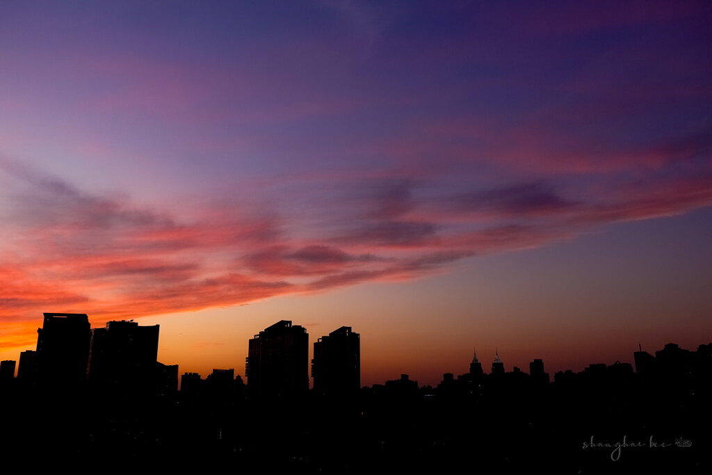 sunset color