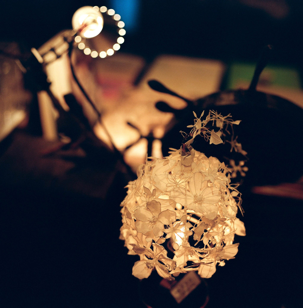 flowerish lamp shade