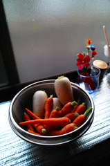 ウチで撮れた野菜