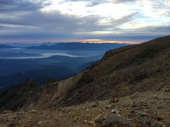 富士山が見えました