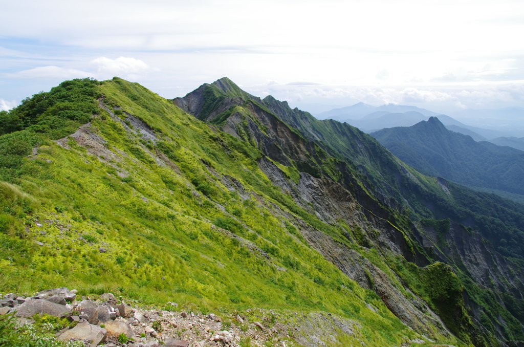 大山頂上から②