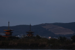 若草山山焼き ①