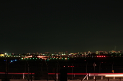 伊丹空港の夜景