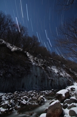 白川氷柱群