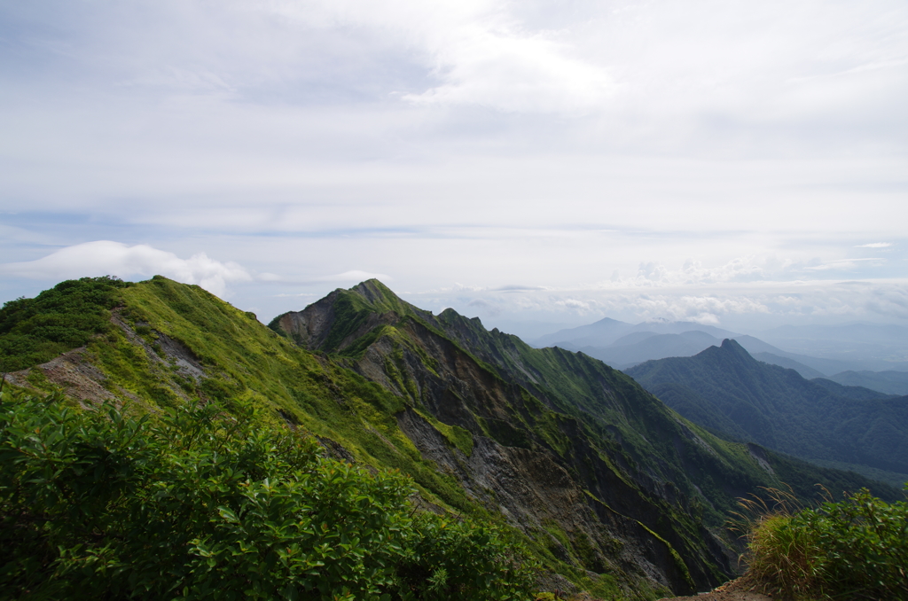 大山頂上から①