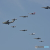 異機種大編隊　10/20　予行　雰囲気写真です。。