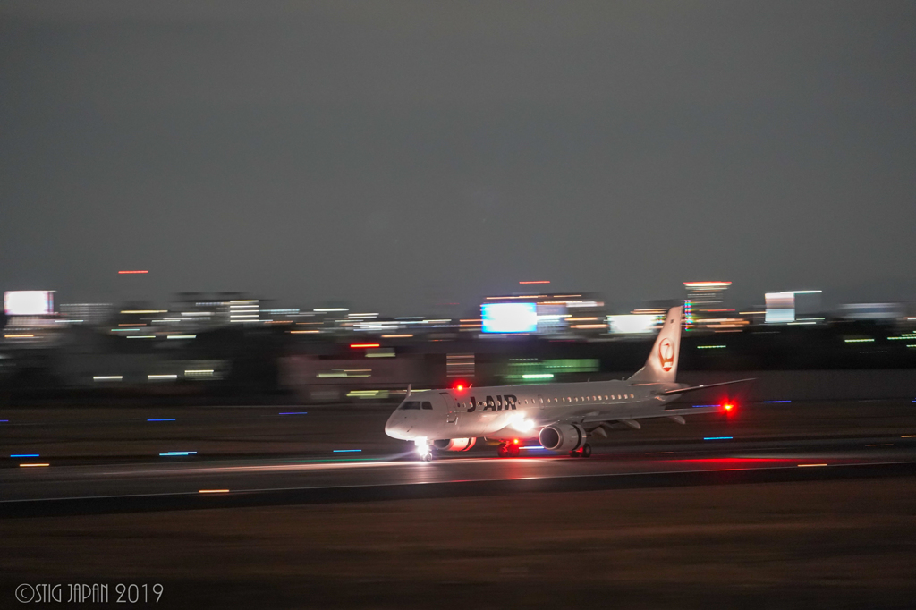 大阪国際空港　初夜流し③