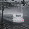 N700　雨天疾走