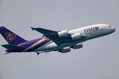 タイ国際航空　A380記念機　②