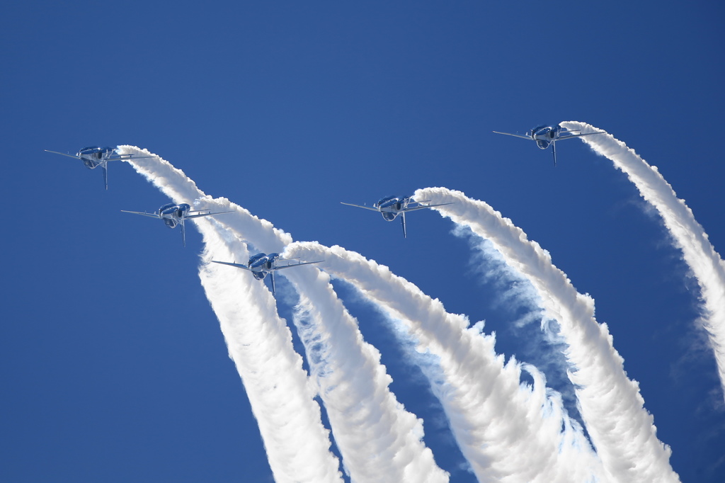 小松基地航空祭　ブルーインパルス２