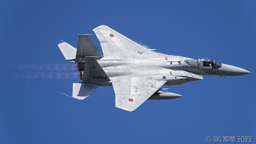 F15 機動飛行　2/11/2022