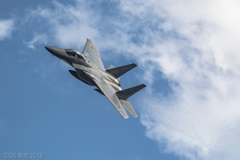 F15 with clouds