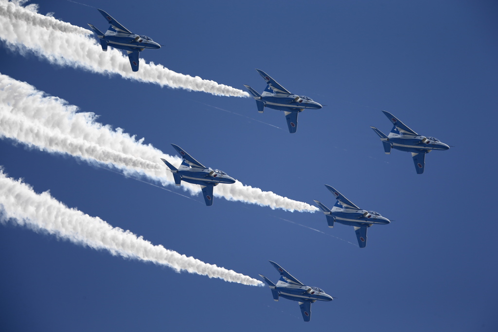 小松基地航空祭　ブルーインパルス１