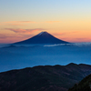秋の国師から（夕暮れ）