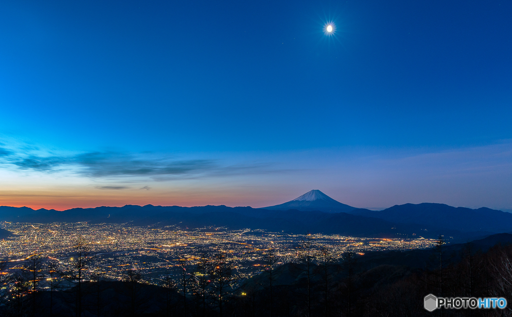 甘利山から①