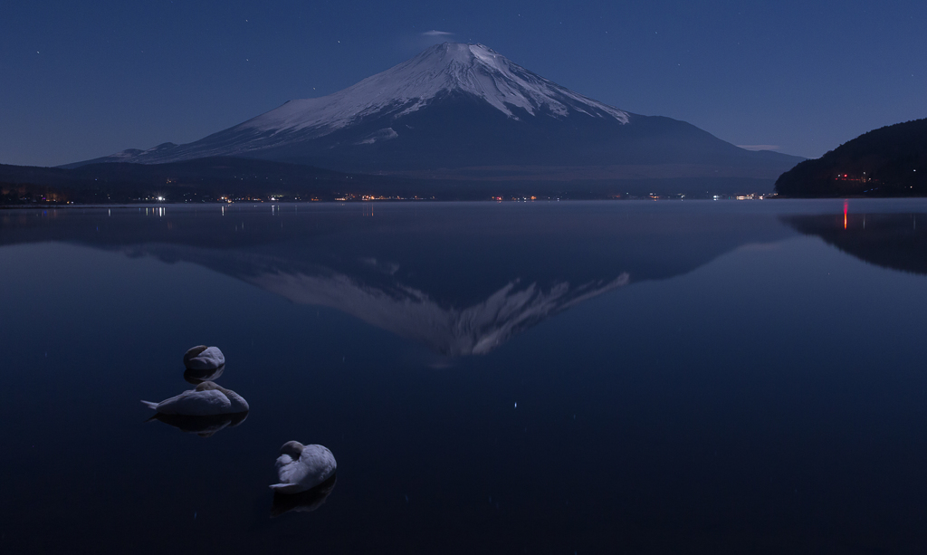 月灯りと笠雲③