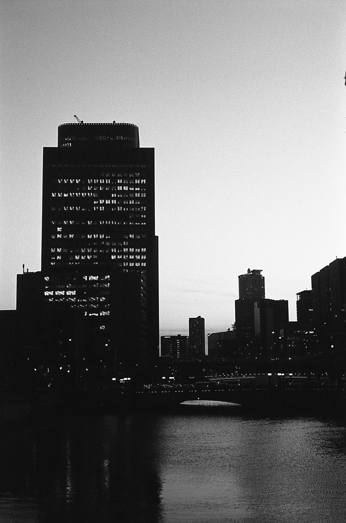 中之島夕景