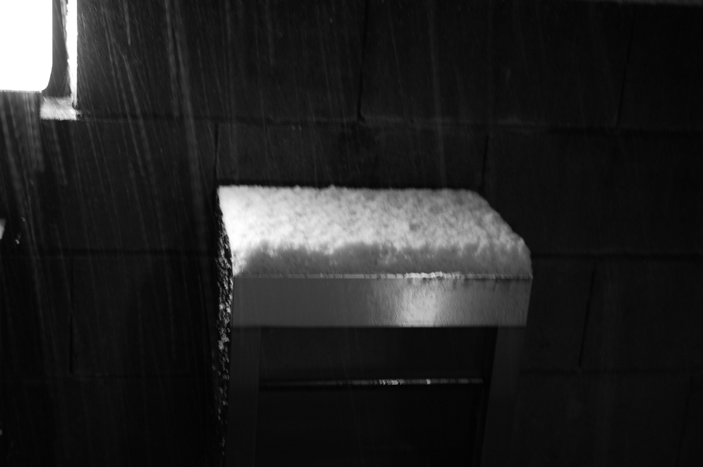 3月の雪２