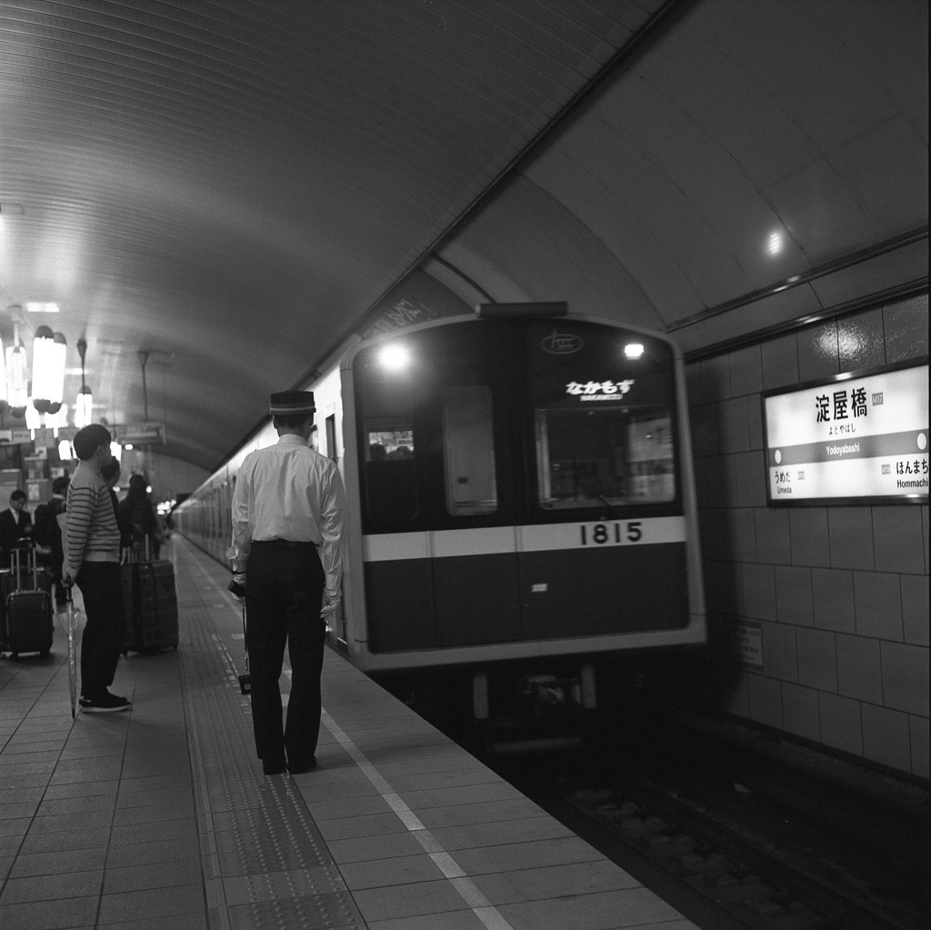 列車到着