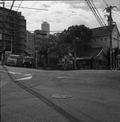 起伏のある街