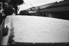 残り雪１