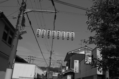 お祭り提灯