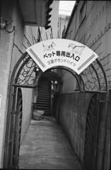 ペット専用出入口