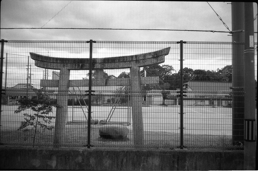 校庭の鳥居