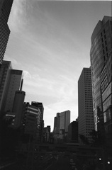 夕暮れ