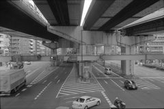 農人橋交差点　東向き