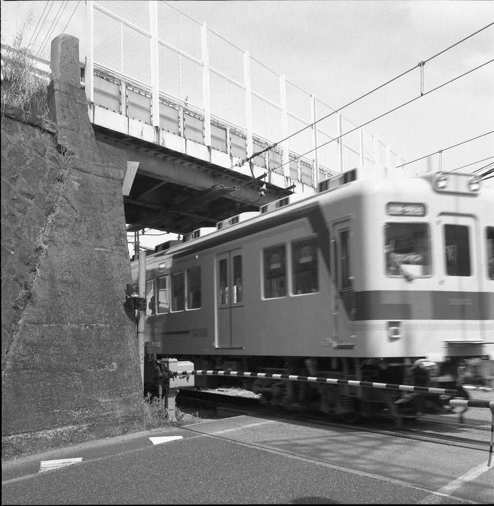 踏切待ち