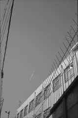 一筋の雲