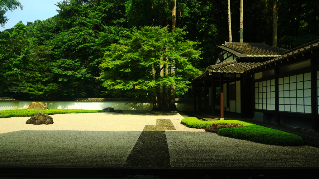 玉堂美術館　日本庭園