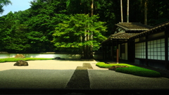 玉堂美術館　日本庭園