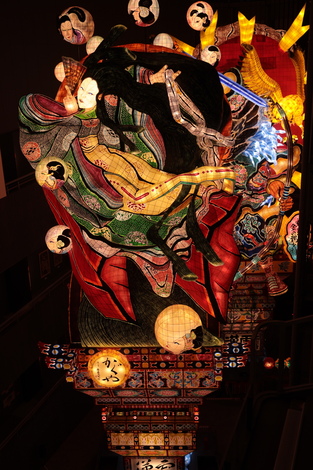 立佞武多（たちねぷた）　「かぐや」