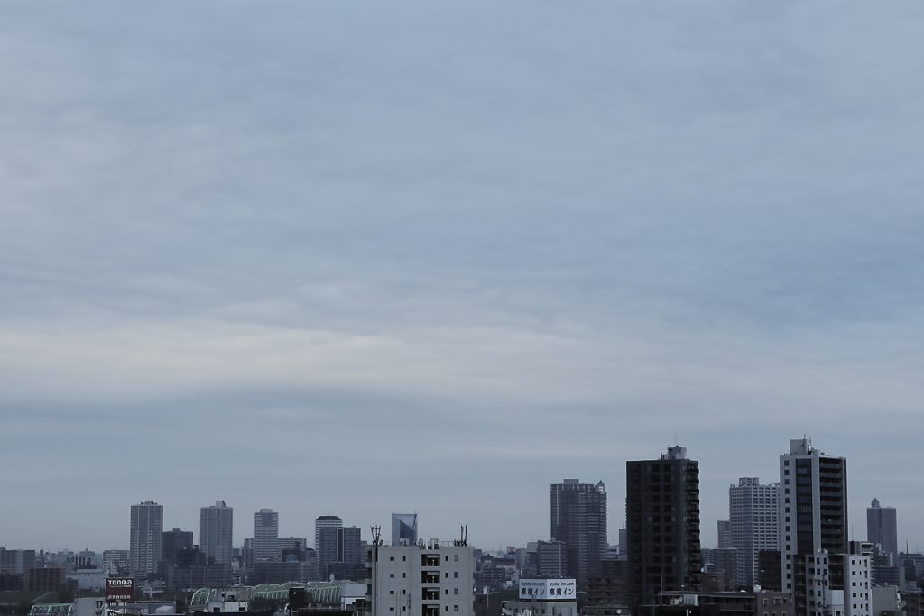 モノトーンな朝