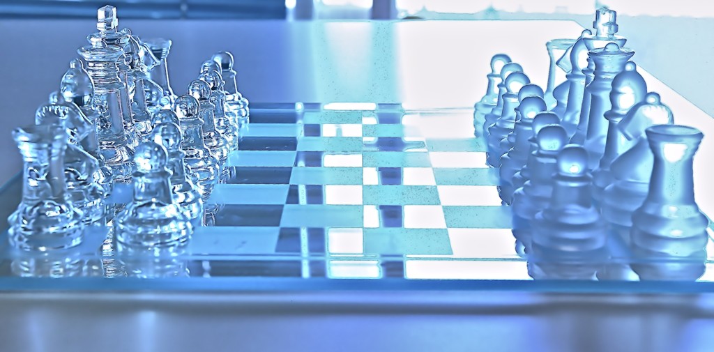 対峙　　静謐な時