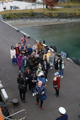 某国団体御一行様御乗船