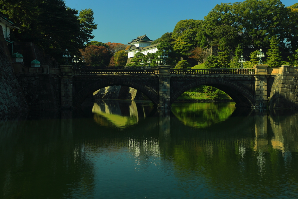久し振りの皇居正門