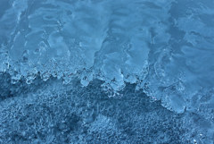 大自然の芸術的技法　氷の造形　５