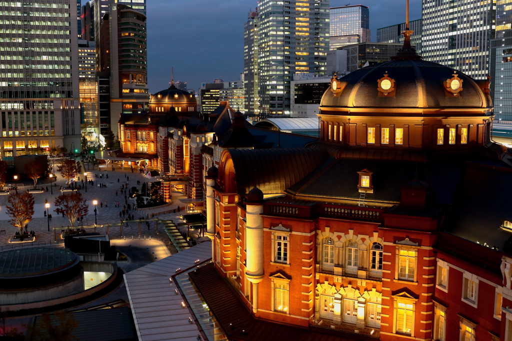 三年ぶりの東京駅
