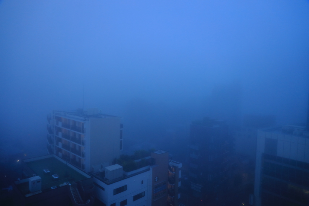 天気概況　　濃霧