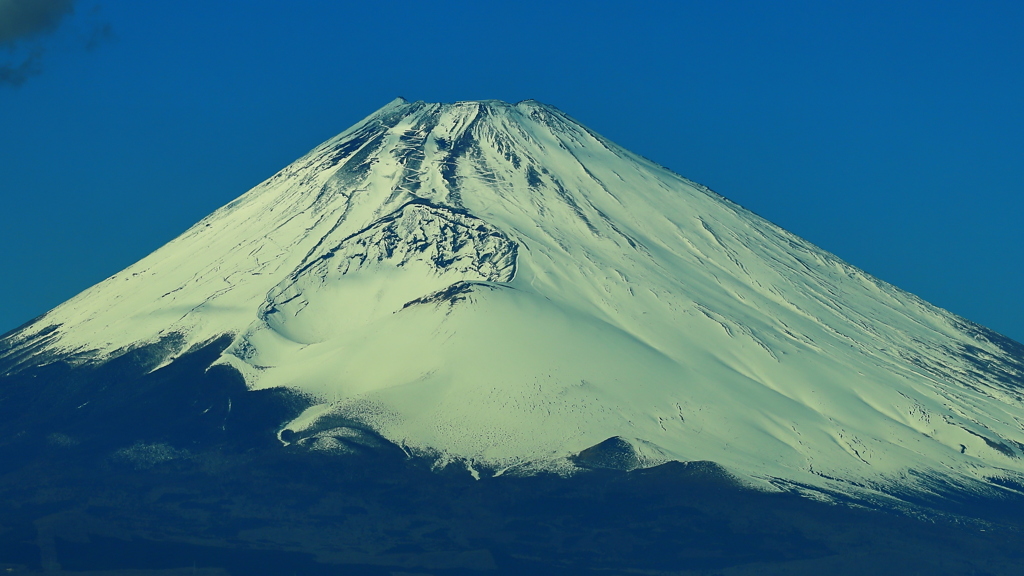 宝永火口　宝永山