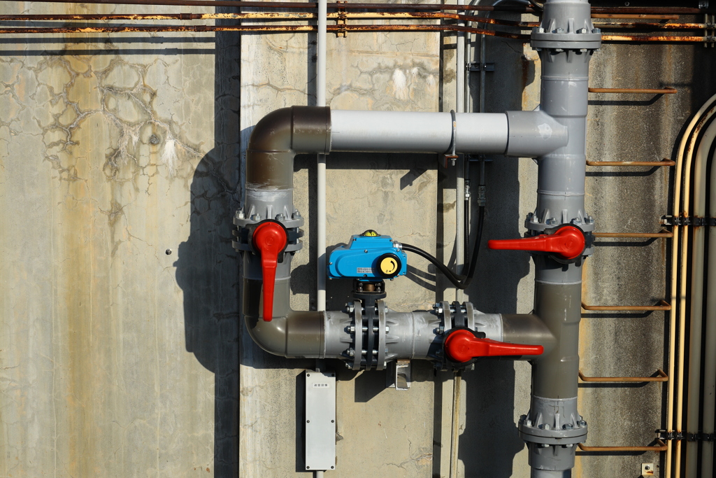 工場の色　迂回経路