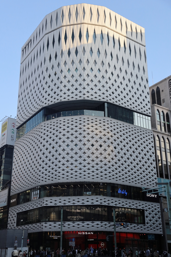 銀座四丁目　ではなく五丁目