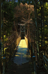 道所の吊り橋